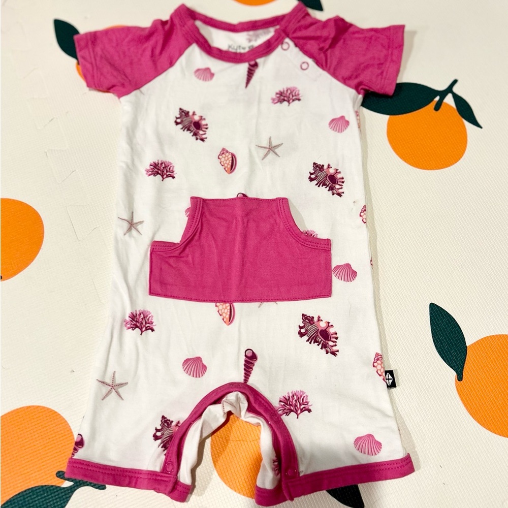 Kyte Baby Pink Sea Shell Shortie